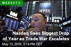 Dow Ends Day Down 617 as Trade War Escalates