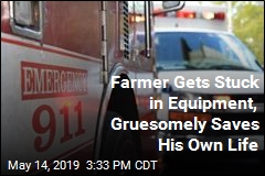 Farmer Gets Stuck in Equipment, Cuts Off Own Leg