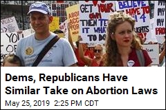 Members of Both Parties Have Similar Take on Abortion Laws