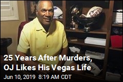 &#39;Life Is Fine,&#39; Says OJ, 25 Years After Murders
