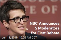 5 Moderators for First Debate Have Been Announced