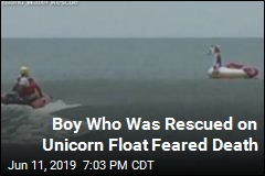 8-Year-Old Who Was Rescued on Unicorn Float: I Thought &#39;I Might Die&#39;