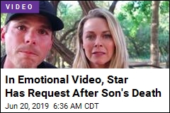 In Emotional Video, Star Has Request After Son&#39;s Death