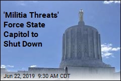 &#39;Militia Threats&#39; Force State Capitol to Shut Down