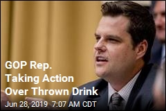 GOP Rep. Will Press Charges Over Thrown Drink
