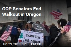 GOP Senators End Walkout in Oregon