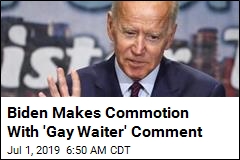 Biden Takes Flak for &#39;Gay Waiter&#39; Remark