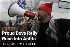 Proud Boys Face Off Against Antifa Again