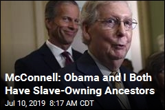 McConnell Cites Obama&#39;s Ancestry in Reparations Argument