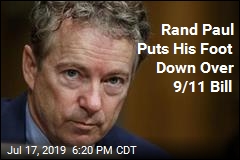Rand Paul Puts His Foot Down Over 9/11 Bill