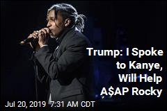 Kanye West Gets Trump to Help A$AP Rocky