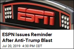 ESPN to Employees: No More Political Commentary
