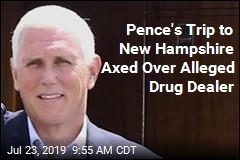 Pence&#39;s Trip to New Hampshire Axed Over Alleged Drug Dealer