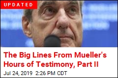 Big Lines From Mueller&#39;s Hours of Testimony, Part II