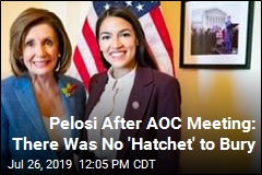 What Feud? It&#39;s All Smiles After Pelosi, AOC Meeting