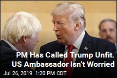 Ambassador: Trump, Johnson Will Get Along Great