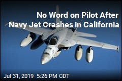 US Navy Super Hornet Jet Crashes in California Desert