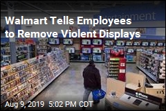 Walmart Yanks Displays of Violence, but not Guns