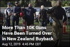 More Than 10,000 Guns Have Been Turned Over in New Zealand Buyback
