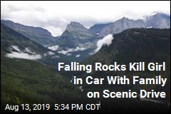 Falling Rocks Kill Girl in Car With Family at Glacier National Park