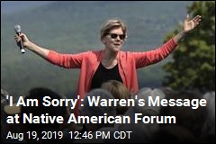 Elizabeth Warren Apologizes at Native American Forum
