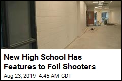 New High School Has Features to Foil Shooters