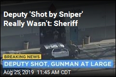 Deputy &#39;Shot by Sniper&#39; Made It Up: Sheriff