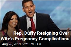 Congressman Resigning Over Wife&#39;s Pregnancy Complications