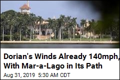 Dorian Now a Category 4, With Mar-a-Lago in Its Path