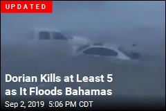 Homes Flooded, Cars Flung in the Bahamas