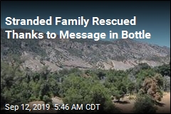 Stranded Hikers Saved After Putting Message in Bottle