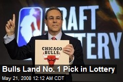 Bulls Land No. 1 Pick in Lottery