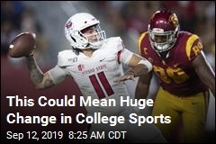 This Could Mean Big Money for College Athletes
