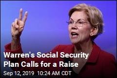 Warren: Boost Social Security Payments $200 a Month