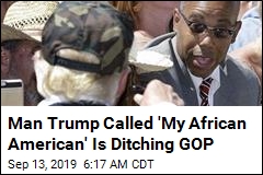 Trump Claimed Black Republican as His Own. Now He&#39;s Splitting