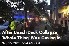 Beach Deck Collapse Injures at Least 22