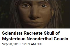 Scientists Recreate Skull of Mysterious Neanderthal Cousin
