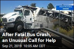 After Fatal Bus Crash, an Unusual Call for Help