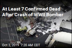 7 Confirmed Dead in Crash of WWII Bomber