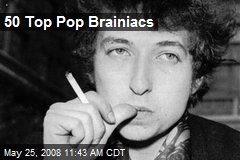 50 Top Pop Brainiacs