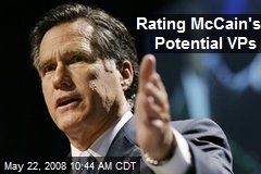 Rating McCain's Potential VPs