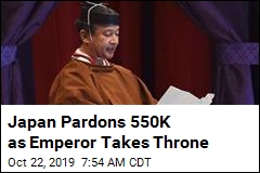 Japan Pardons 550K as Emperor Takes Throne