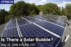 Is There a Solar Bubble?