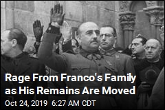 Rage From Franco&#39;s Family as His Remains Are Moved
