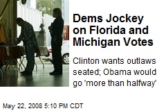 Dems Jockey on Florida and Michigan Votes