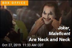 Joker and Maleficent Stay on Top