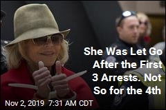 Fonda&#39;s 4th Arrest Earns Her a Night Behind Bars