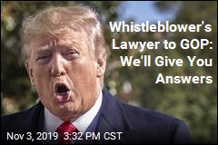 Whistleblower Is Willing to Answer GOP Questions