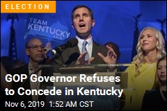 Democrat Claims Victory in Kentucky Governor&#39;s Race