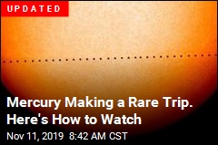 Mercury Puts on Rare Show For Us Next Week